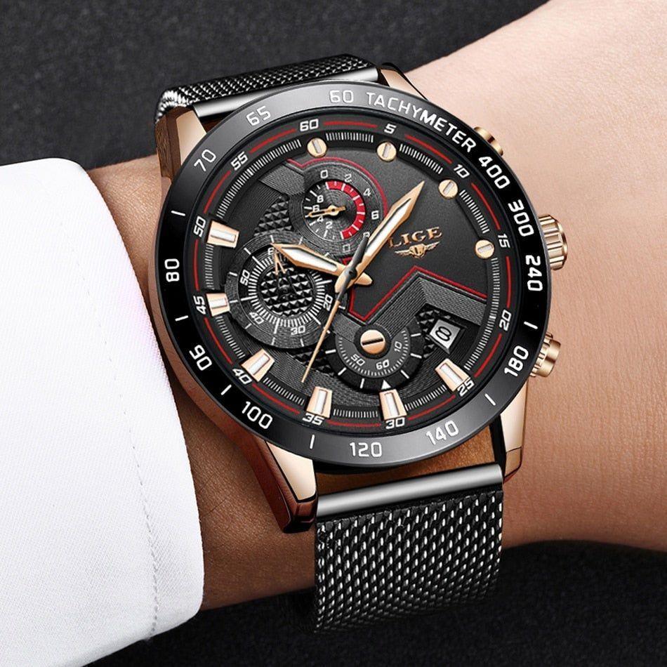 Simple Watches For Casual Mesh Quartz 9929