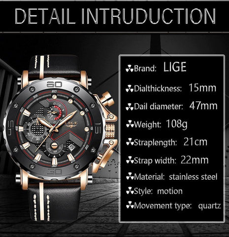 Simple Watches For Military Quartz Leather Band 9899