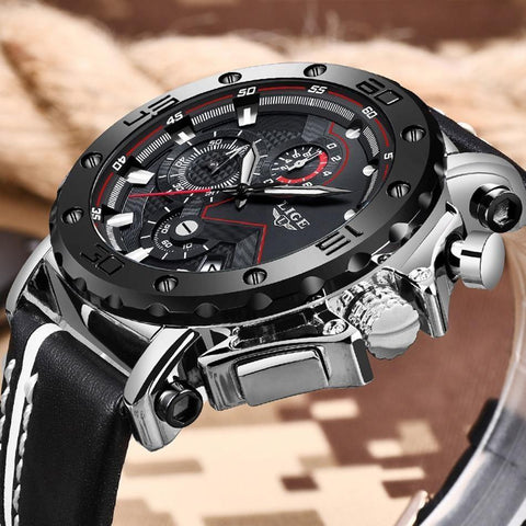 Simple Watches For Military Quartz Leather Band 9899