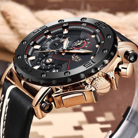 Simple Watches For Military Quartz Leather Band 9899