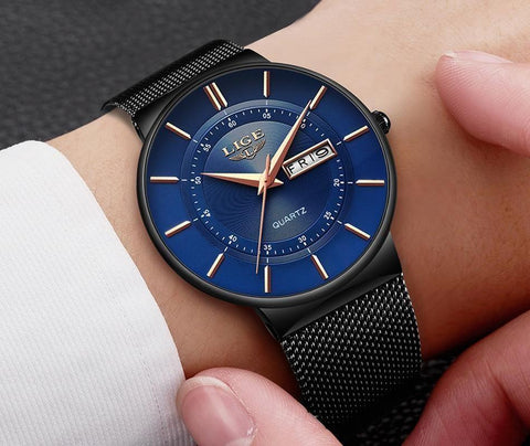 Simple Watches For Waterproof 2021 Blue Quartz #9949