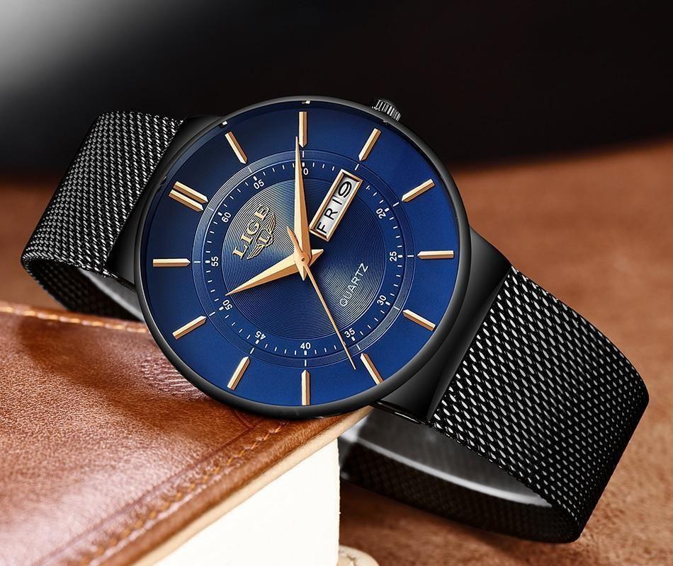 Simple Watches For Waterproof 2021 Blue Quartz #9949