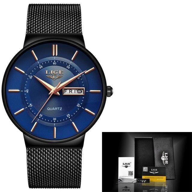 Simple Watches For Waterproof 2021 Blue Quartz #9949