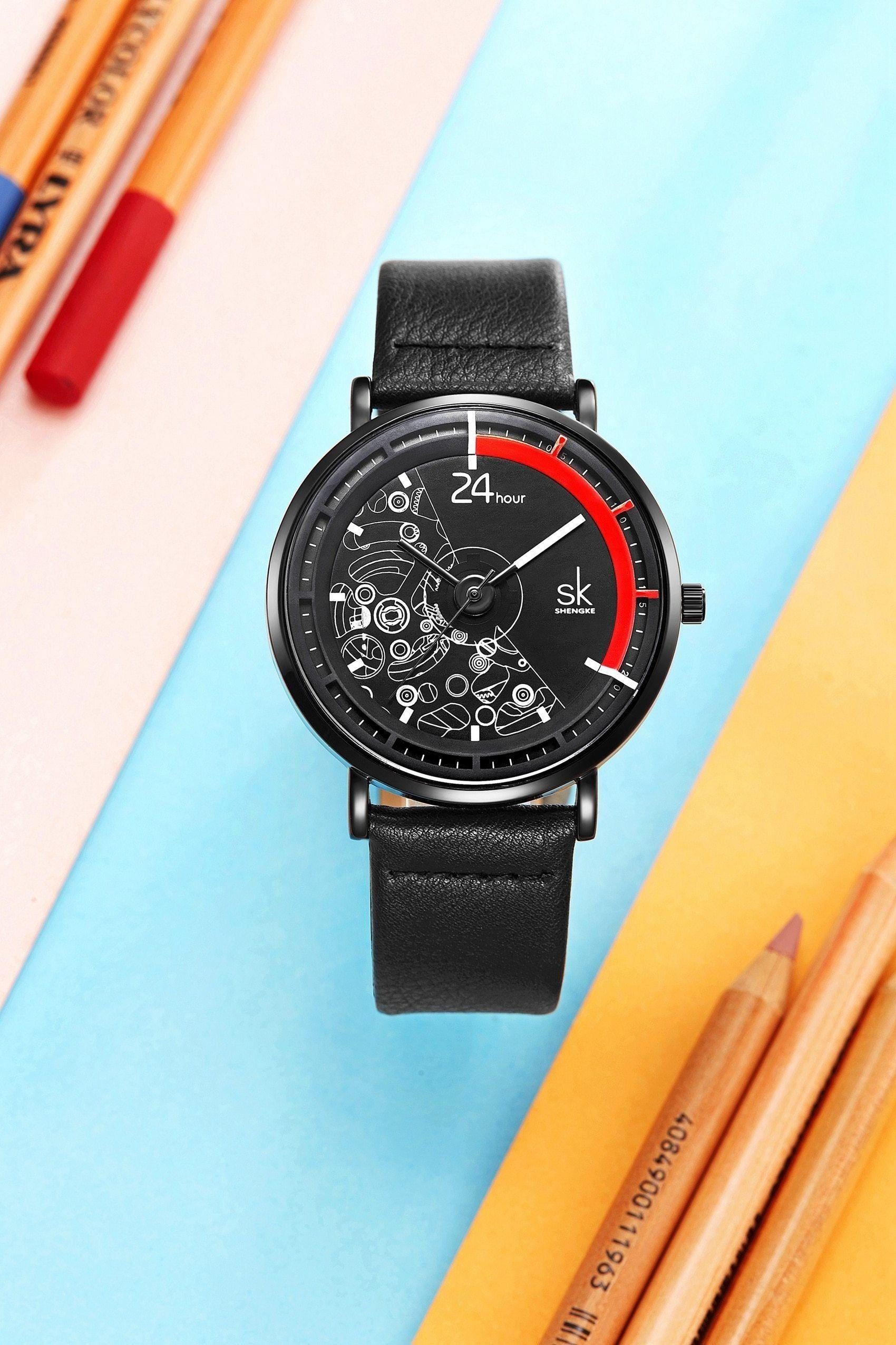 Simple Watches For Leather Quartz K9004