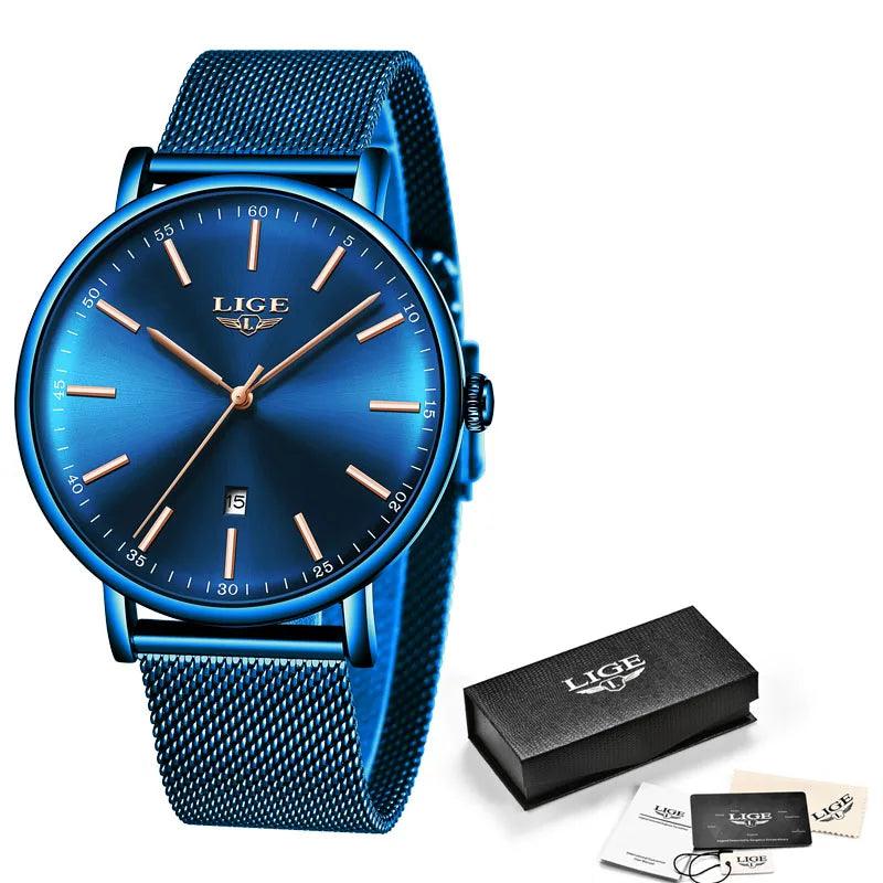 Simple Watches For Quartz Casual Mesh 9908