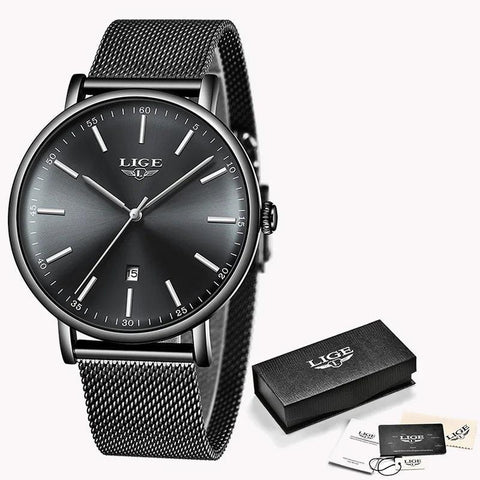 Simple Watches For Quartz Casual Mesh 9908