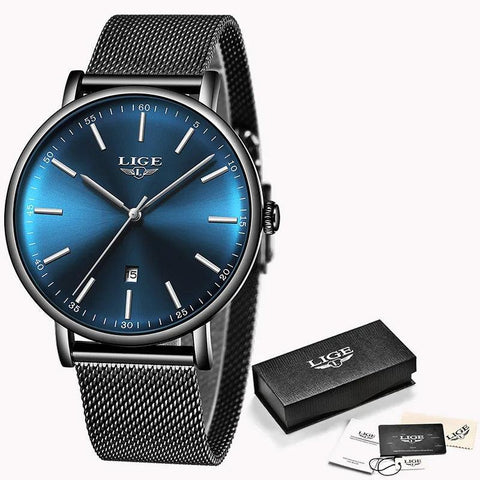 Simple Watches For Quartz Casual Mesh 9908