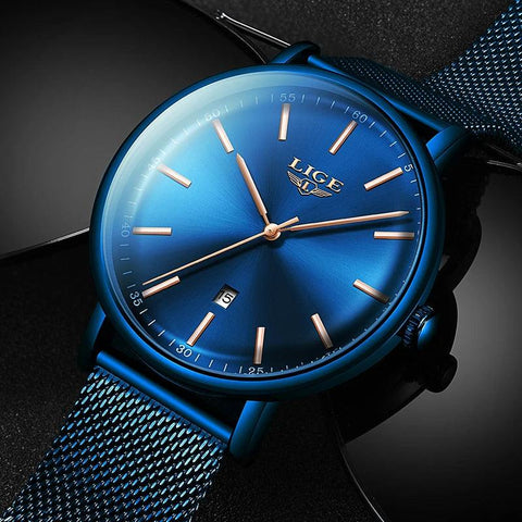 Simple Watches For Quartz Casual Mesh 9908