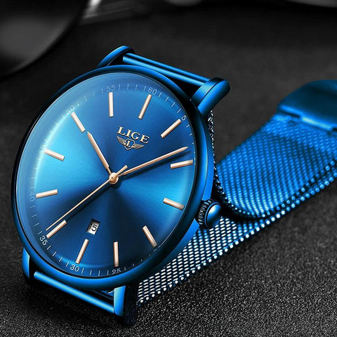 Simple Watches For Quartz Casual Mesh 9908