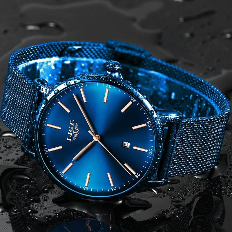 Simple Watches For Quartz Casual Mesh 9908