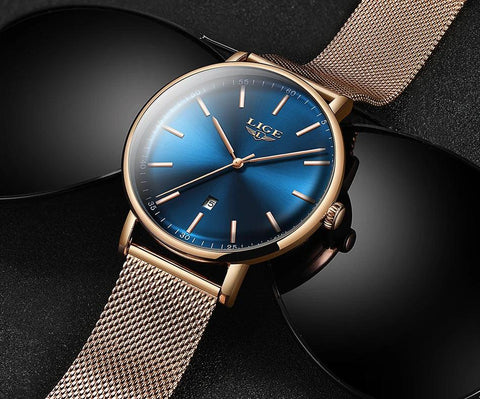 Simple Watches For Quartz Casual Mesh 9908