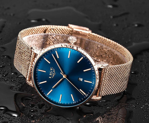 Simple Watches For Quartz Casual Mesh 9908