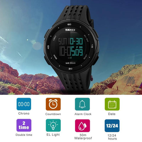 Simple Watches For With Waterproof Sports SCW1219