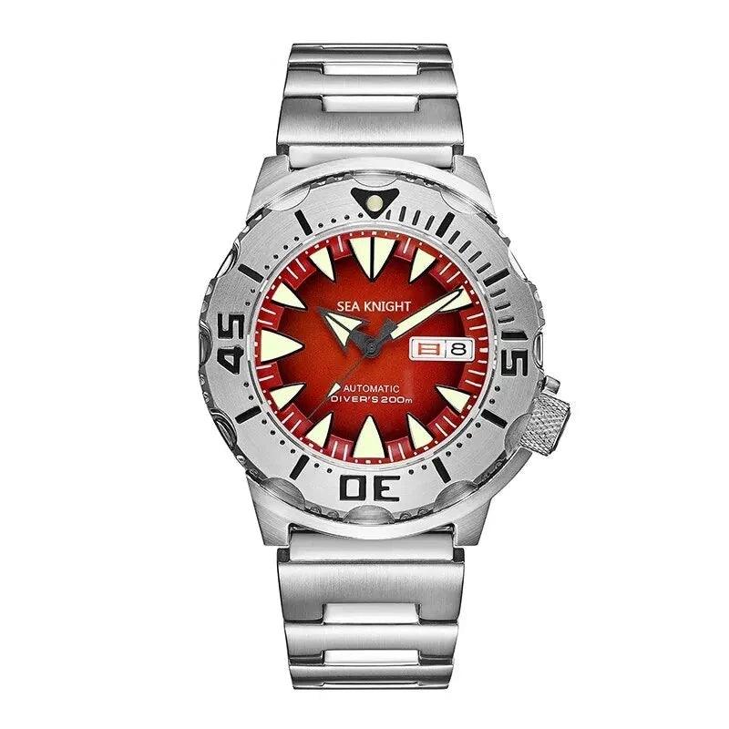 SK01 Simple Watch - Monster V2 - Stainless Steel Automatic Mechanical Wristwatch