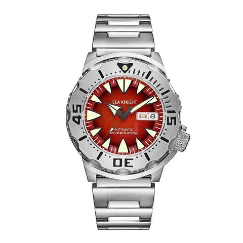 SK01 Simple Watch - Monster V2 - Stainless Steel Automatic Mechanical Wristwatch