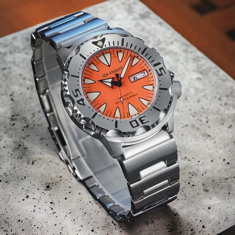 SK01 Simple Watch - Monster V2 - Stainless Steel Automatic Mechanical Wristwatch