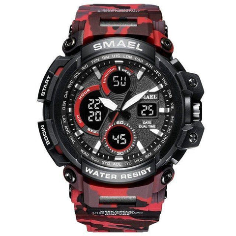 Sport Watches Waterproof Men Watch LED Digital Watch Military Male Clock 1708B Men Watch