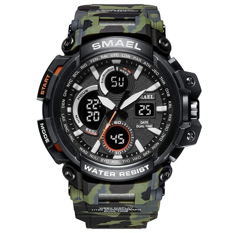 Sport Watches Waterproof Men Watch LED Digital Watch Military Male Clock 1708B Men Watch