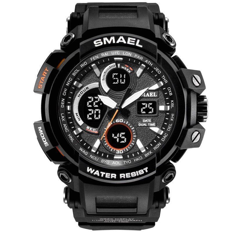 Sport Watches Waterproof Men Watch LED Digital Watch Military Male Clock 1708B Men Watch