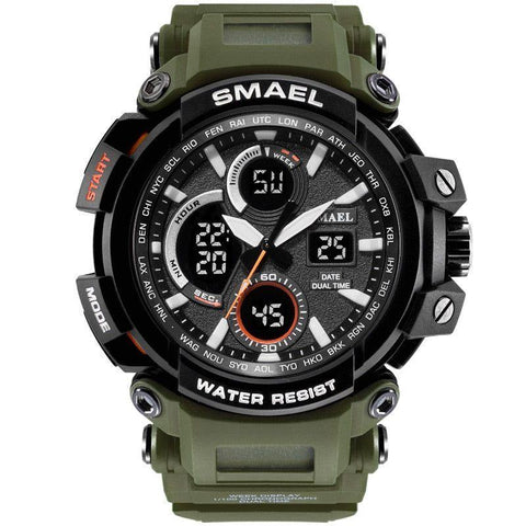 Sport Watches Waterproof Men Watch LED Digital Watch Military Male Clock 1708B Men Watch