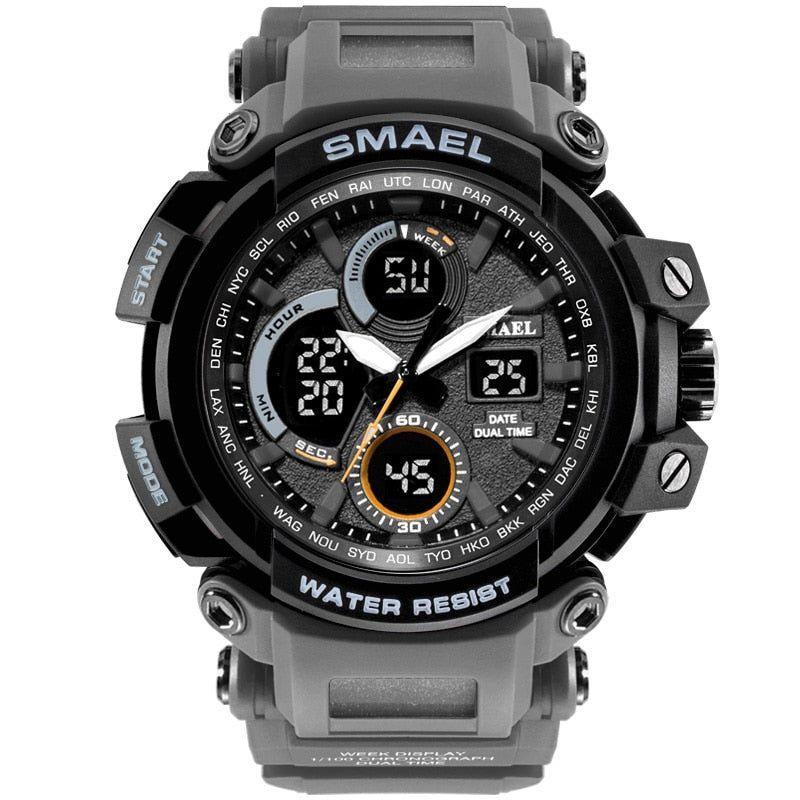 Sport Watches Waterproof Men Watch LED Digital Watch Military Male Clock 1708B Men Watch