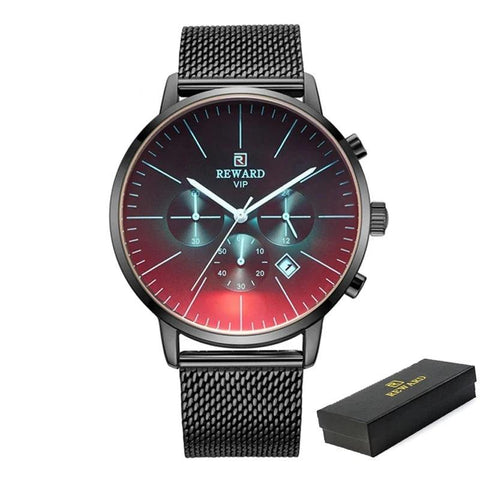 Stainless Steel Business Simple Watches MSCW1202 Color Bright Glass