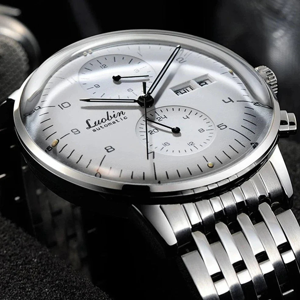 Stainless Steel Simple Watches TSS0251 Business Automatic Wristwatch