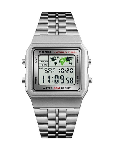 SW1338 Simple Watch - Stainless Steel Sport Wristwatch