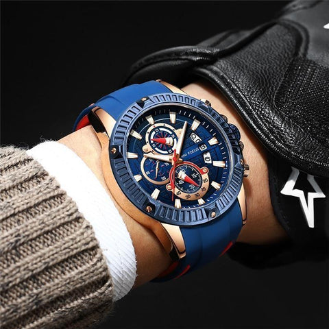 Waterproof Silicone Sport Simple Cheap Watches Military Wristwatch