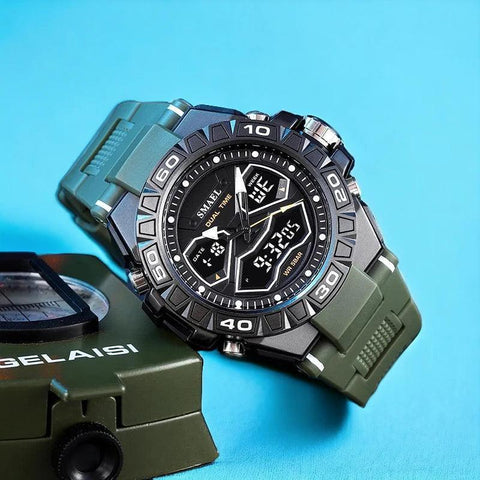 Waterproof Sport Quartz Wristwatches: SCW8070 Simple Watch