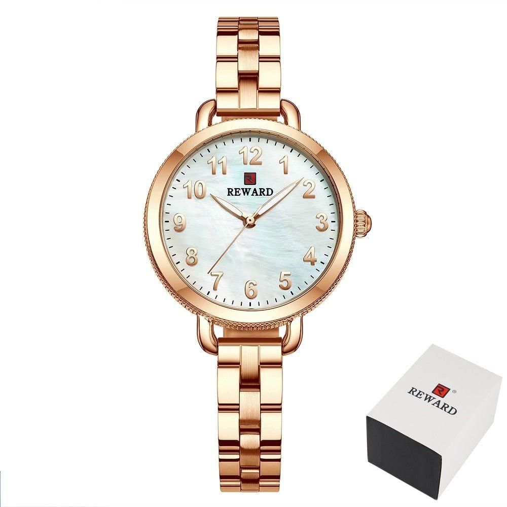 Waterproof Stainless Steel Simple Watch WSWMM28 Top Quartz