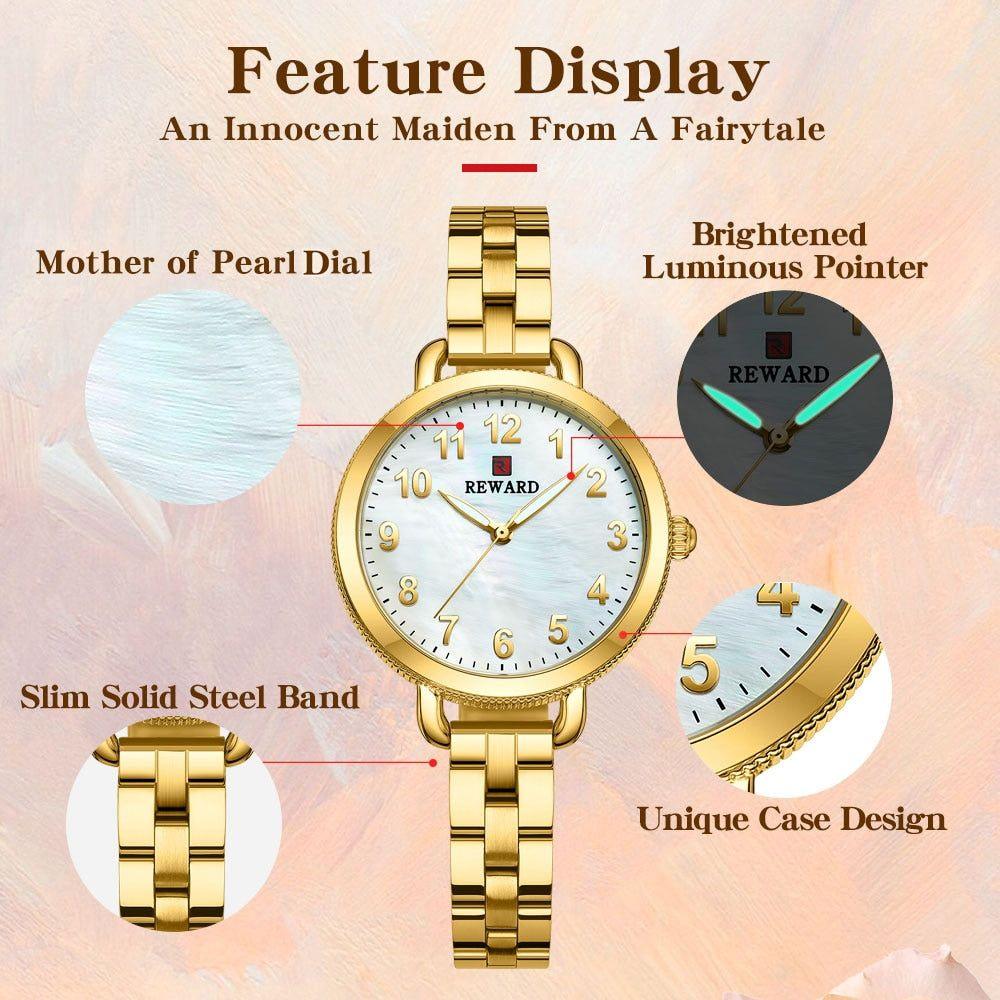 Waterproof Stainless Steel Simple Watch WSWMM28 Top Quartz