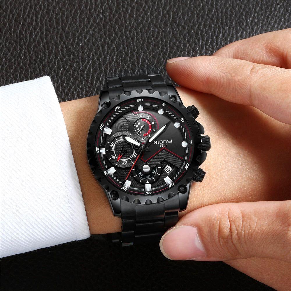 WM140: Simple Watch - Army Military Sport Casual Waterproof Business Quartz