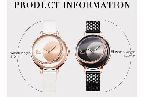 Simple Watches Crystal Quartz Wrist Watches #K0088