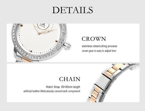 Simple Watches Diamond Quartz K0111