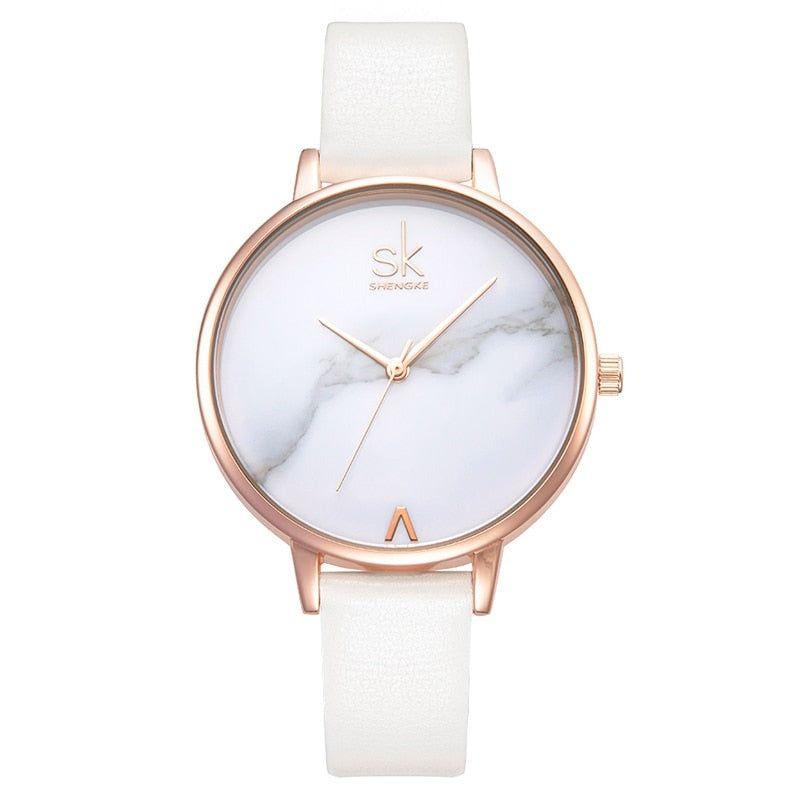 Simple Watches Marble Leather Quartz #K0137