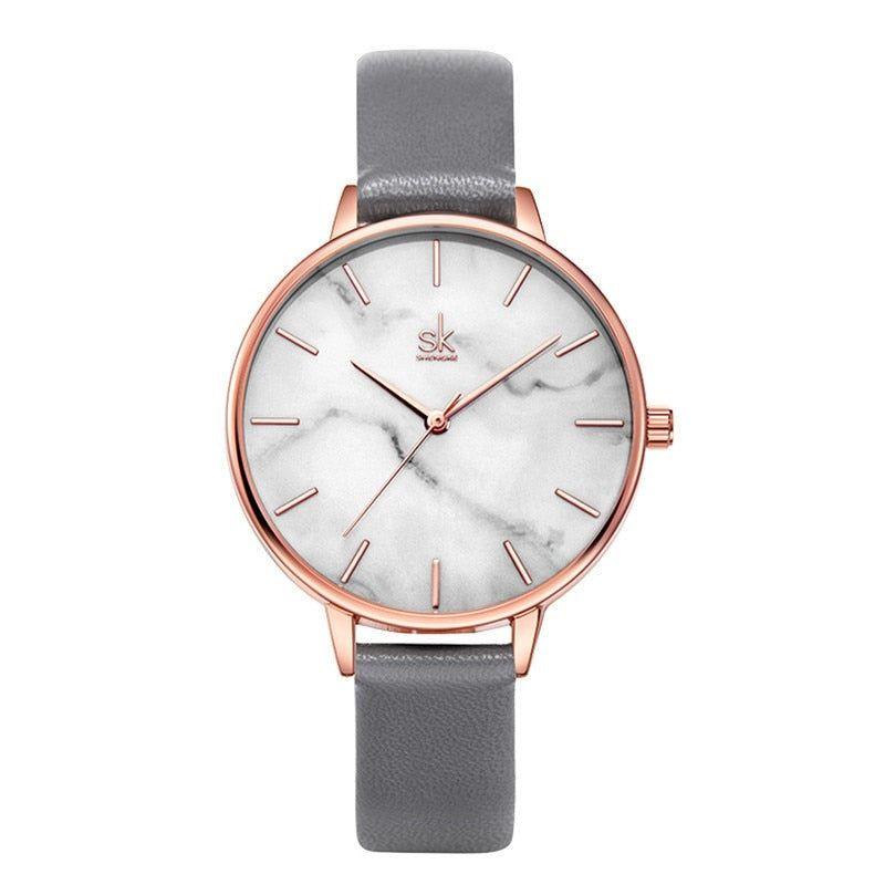 Simple Watches Marble Leather Quartz #K0137