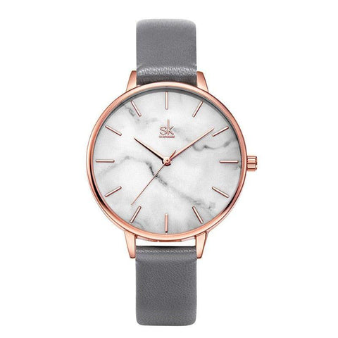 Simple Watches Marble Leather Quartz #K0137