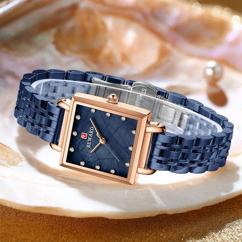 Simple Watches MSCWWE2348 Square Quartz Waterproof Wristwatch