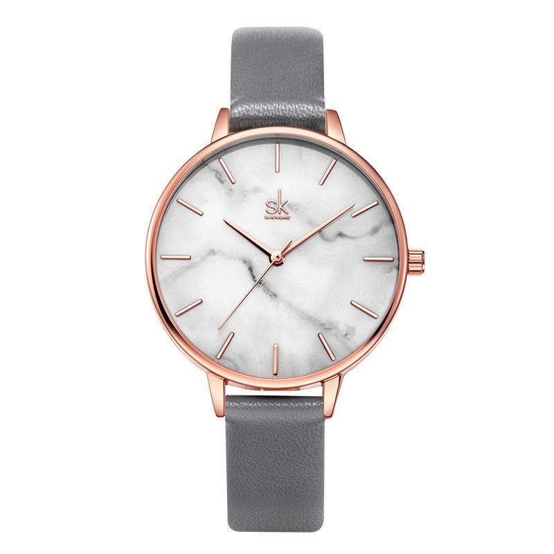 Simple Watches Quartz Marble Pattern #K0137