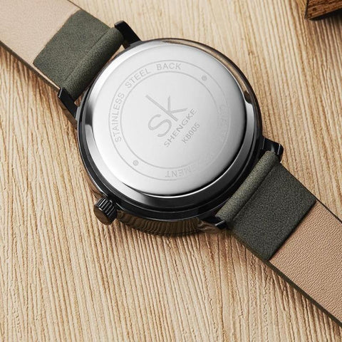 Simple Watches Retro Leather Wristwatches #K8005