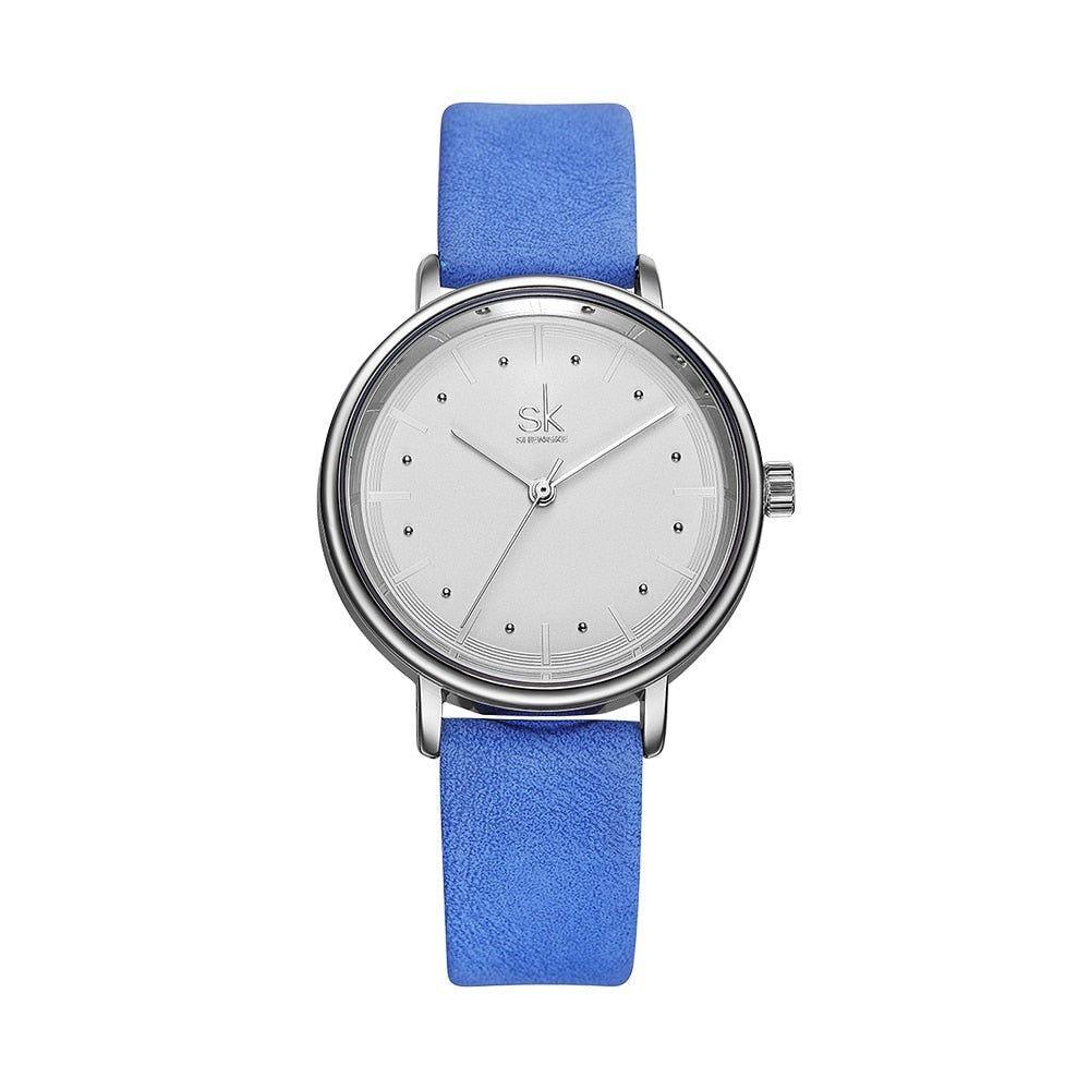 Simple Watches Retro Leather Wristwatches #K8005