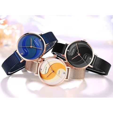 Watches Waterproof Top Casual Ladies Watch Quartz Stainless Steel TM0202