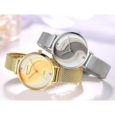 Watches Waterproof Top Casual Ladies Watch Quartz Stainless Steel TM0202