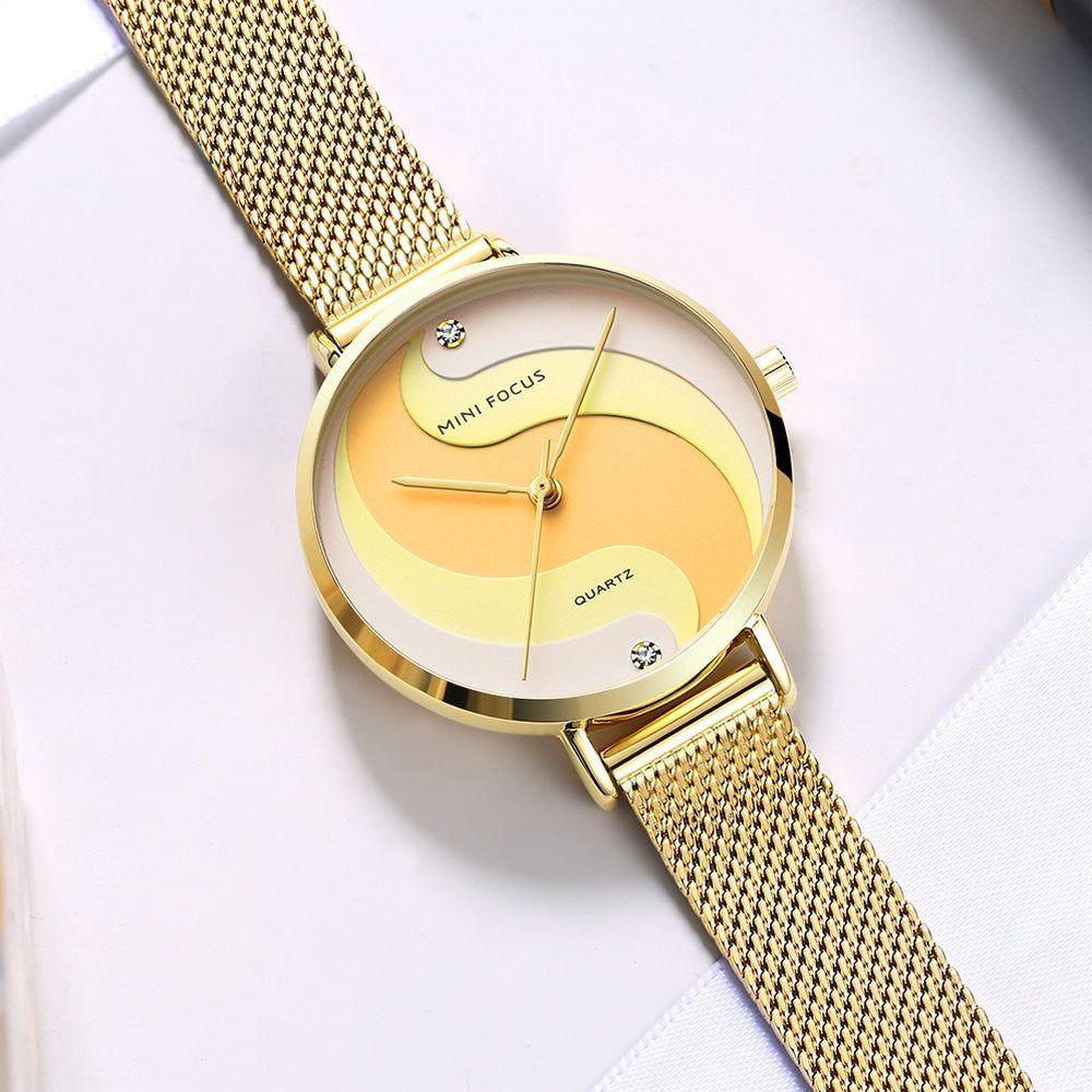 Watches Waterproof Top Casual Ladies Watch Quartz Stainless Steel TM0202