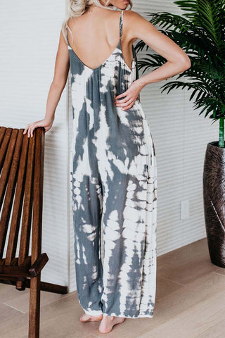 Sling Tie-dye Jumpsuit